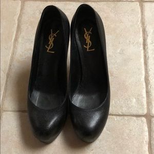 Sant Laurent black high heels